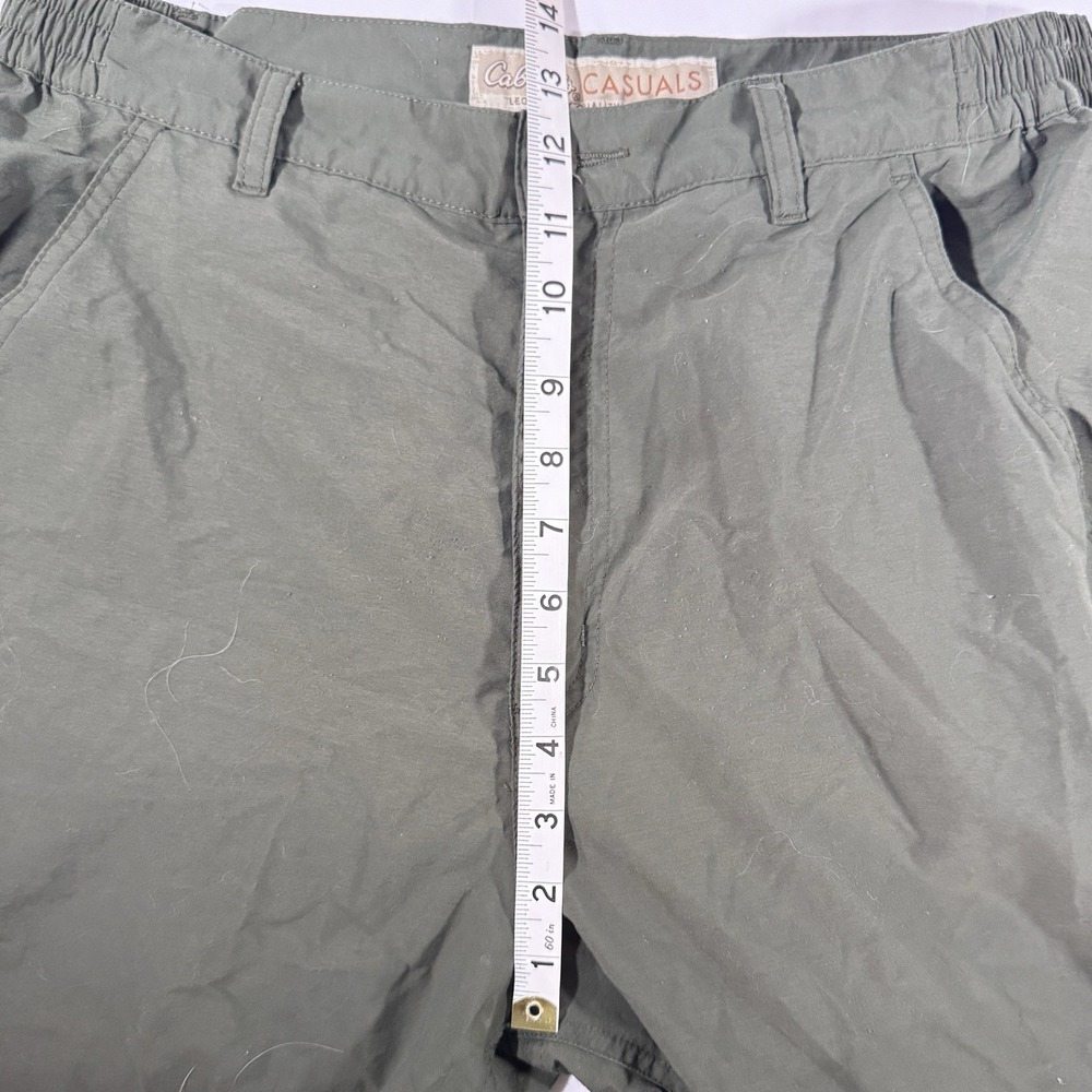 Cabelas Convertible Pants/Shorts Women Size 10 High Rise Hiking Outdoor‎ READ - Picture 8 of 12